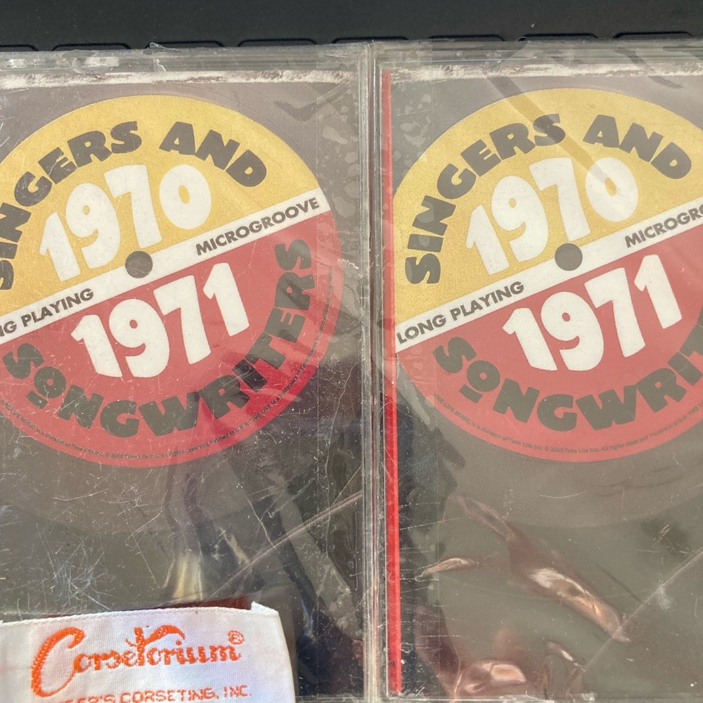 1970-1971 Singers and Songwriters cassettes vol 1 &2 set new & sealed music